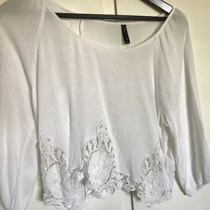 Full Tilt Cropped Long Sleeve